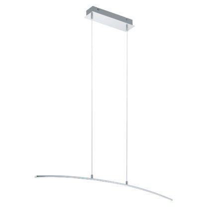 655d1b0d9a3e7c88c99c903452489454d8fd4b52c80258b78163cdb50f8dea55.jpg An Image of EGLO Lasana Chrome LED Pendant