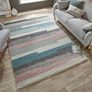 An Image of Deka Rug Deka Blue