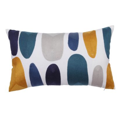An Image of Abstract Domes Cushion - 30x50cm
