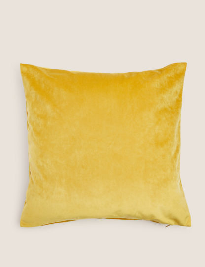 An Image of M&S Velvet Cushion Cover