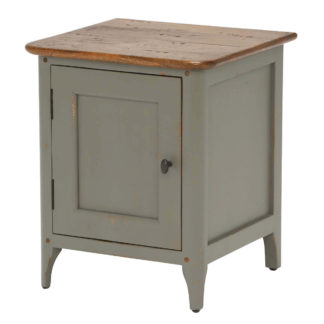 An Image of Maison Right Hand 1 Door Bedside, Albany and Moss Grey