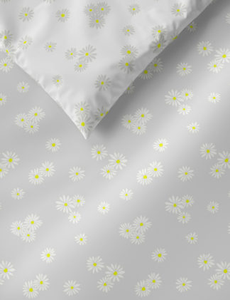 An Image of M&S Cotton Mix Daisy Bedding Set