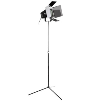 An Image of Spotlight Black Floor Lamp