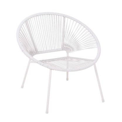 An Image of Homebase Acapulco Garden Chair - Grey