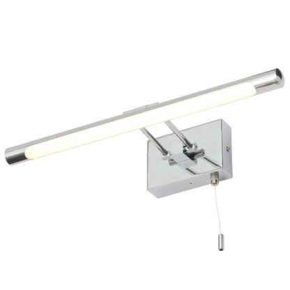 An Image of IP44 Picture Light - Satin Nickel