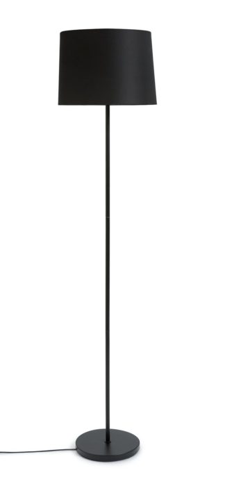 An Image of Habitat Base Only Floor Lamp - Black