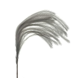 An Image of Faux Feather Plume, Grey