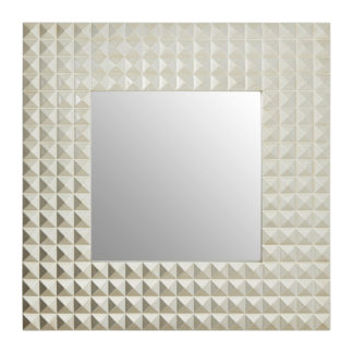 An Image of Champagne 3D Geometric Wall Mirror