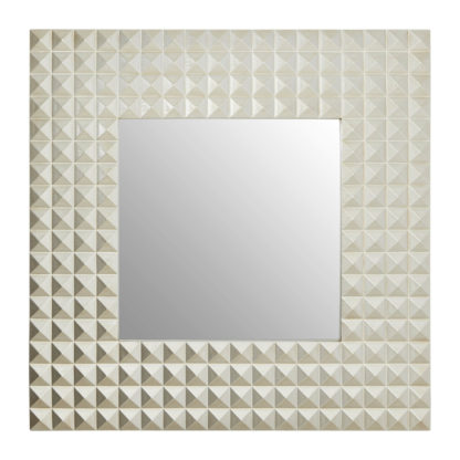 An Image of Champagne 3D Geometric Wall Mirror