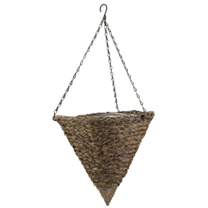 An Image of 14awny Faux rattan basket