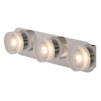 An Image of Willow 3 x 5w Bubble Bathroom Light
