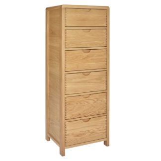 An Image of Ercol Bosco 6 Drawer Tall Chest
