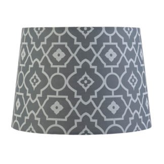 An Image of Tapered Lamp Shade - Grey