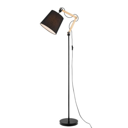 An Image of Caleb Floor Lamp - Black