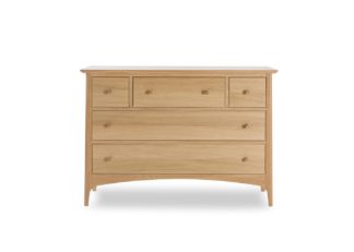 An Image of Heal's Blythe 5 Drawer Chest Oak