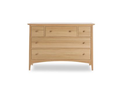 An Image of Heal's Blythe 5 Drawer Chest Oak