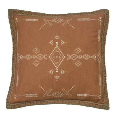 An Image of Boho Terracotta Cushion