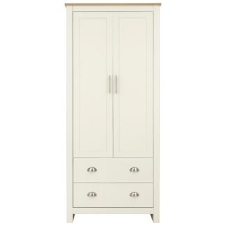 An Image of Lancaster Double Wardrobe Cream