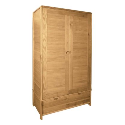 An Image of Ercol Bosco 2 Door Wardrobe