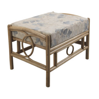 An Image of Madrid Footstool In Oasis