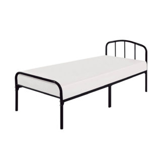 An Image of Milton Single Bed Frame - Black