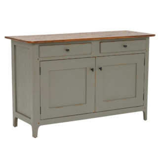 An Image of Maison 2 Door 2 Drawer Small Sideboard, Albany and Moss Grey