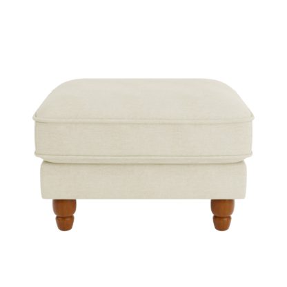 An Image of Beatrice Fabric Footstool Charcoal