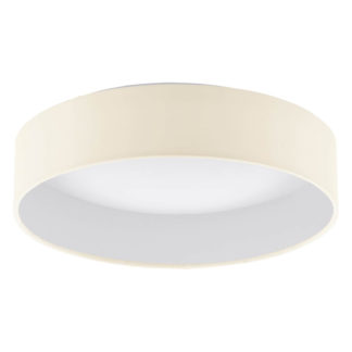 An Image of Eglo Palomaro Flush Light - Cream