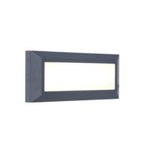An Image of Lutec Helena LED Outdoor Surface Mounted Brick Light