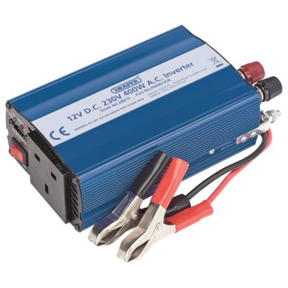 An Image of Draper 400W DC-AC Inverter with USB
