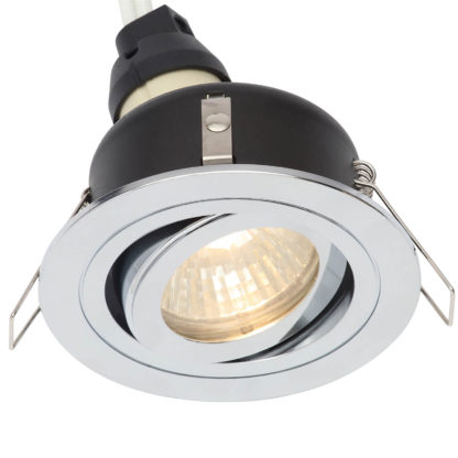 An Image of IP65 Tiltable Downlight - Chrome