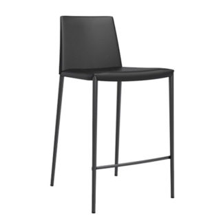 An Image of Calligaris Boheme Leather Bar Stool