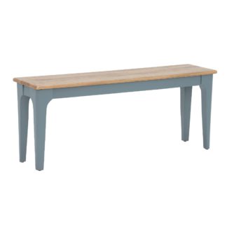 An Image of Craster Dining Bench, French Grey