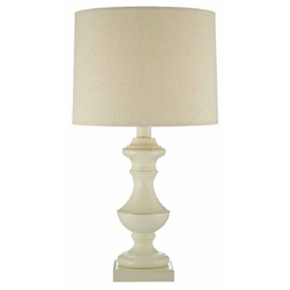 An Image of Paula Table Lamp - White