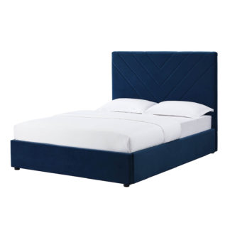 An Image of Islington Kingsize Bed - Royal Blue