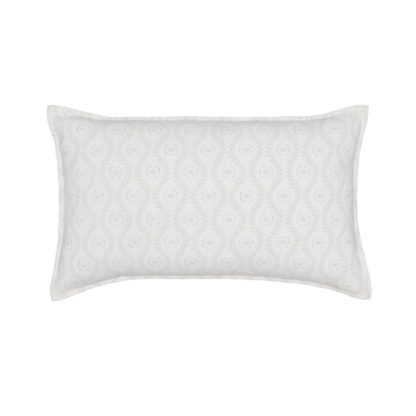 An Image of Della Cushion Cloud Grey 30X50 cm