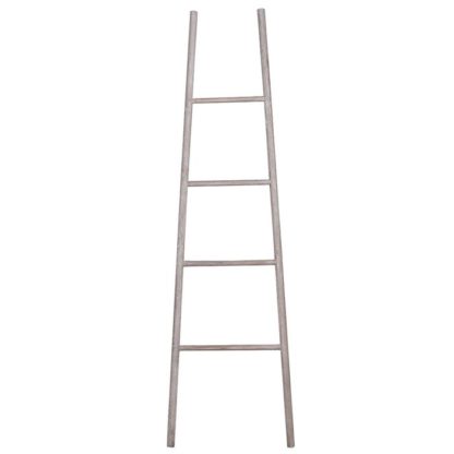An Image of Decorative Wooden Ladder