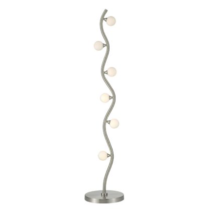 b0e60194f6c9e16fc990b29e07e706bd3b38f4b8391a389dbb0e61eabc8f2056.jpg An Image of Otto 6 Light LED Floor Lamp - Nickel