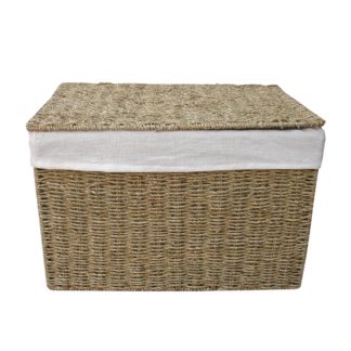 An Image of Seagrass Ottoman Natural