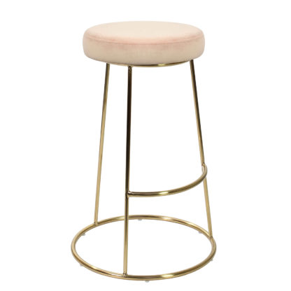 An Image of Opera Bar Stool - Vintage Pink - Pack of 2
