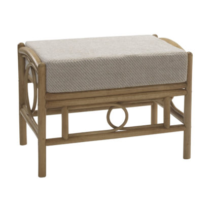 An Image of Madrid Footstool In Oasis
