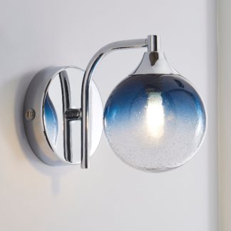 An Image of Torbay Bathroom Wall Light Blue