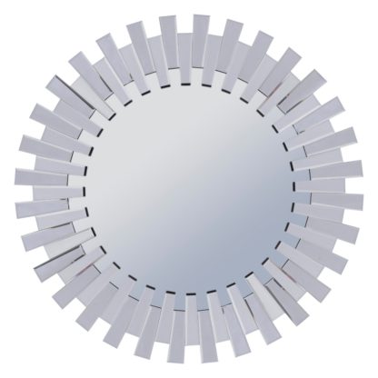 An Image of Glass Border Mirror