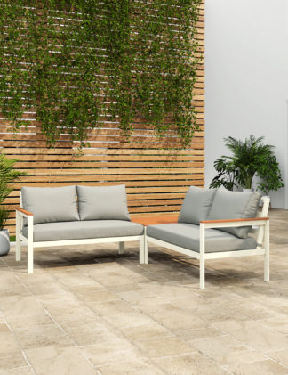 An Image of M&S Porto 4 Seater Garden Sofa Set