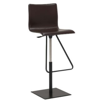 An Image of Cattelan Italia Toto Stool, Leather