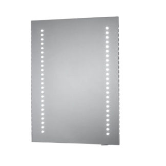 An Image of Bathstore Archer Battery Operated LED Mirror