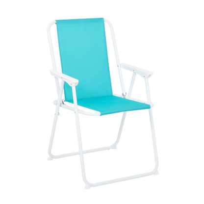 An Image of Homebase Bahari Picnic Chair - Blue