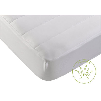 An Image of Aloe Vera Mattress Protector - Single