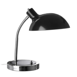 An Image of Metal Flexible Desk Lamp - Black