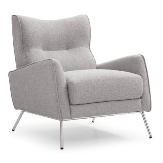 An Image of Chloe Accent Chair - Grey Grey